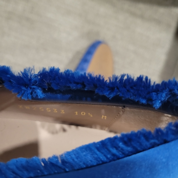 Stuart Weitzman Electric blue slip ons - Picture 5 of 6